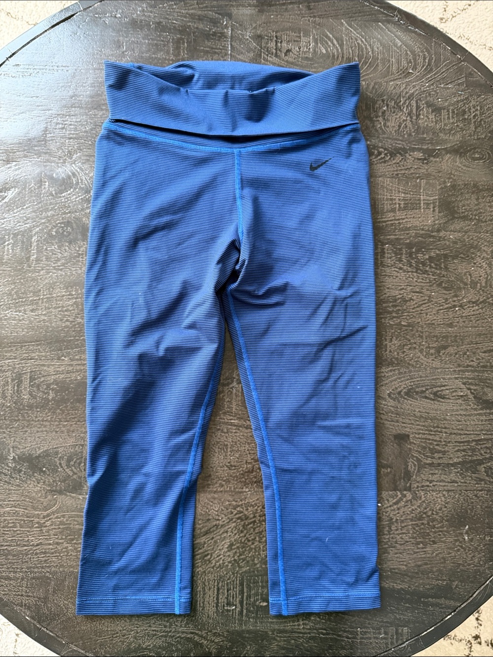 Nike Women's Royal Blue Capri Track Pants